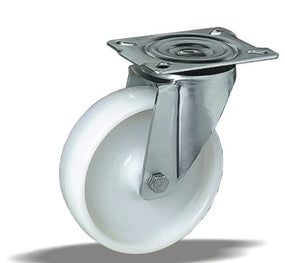 Slika proizvoda: Okretni tocak, puni PP tocak Fi 100